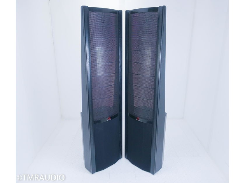 Martin Logan Quest Floorstanding Electrostatic Hybrid Speakers Black Ash Pair (16426)
