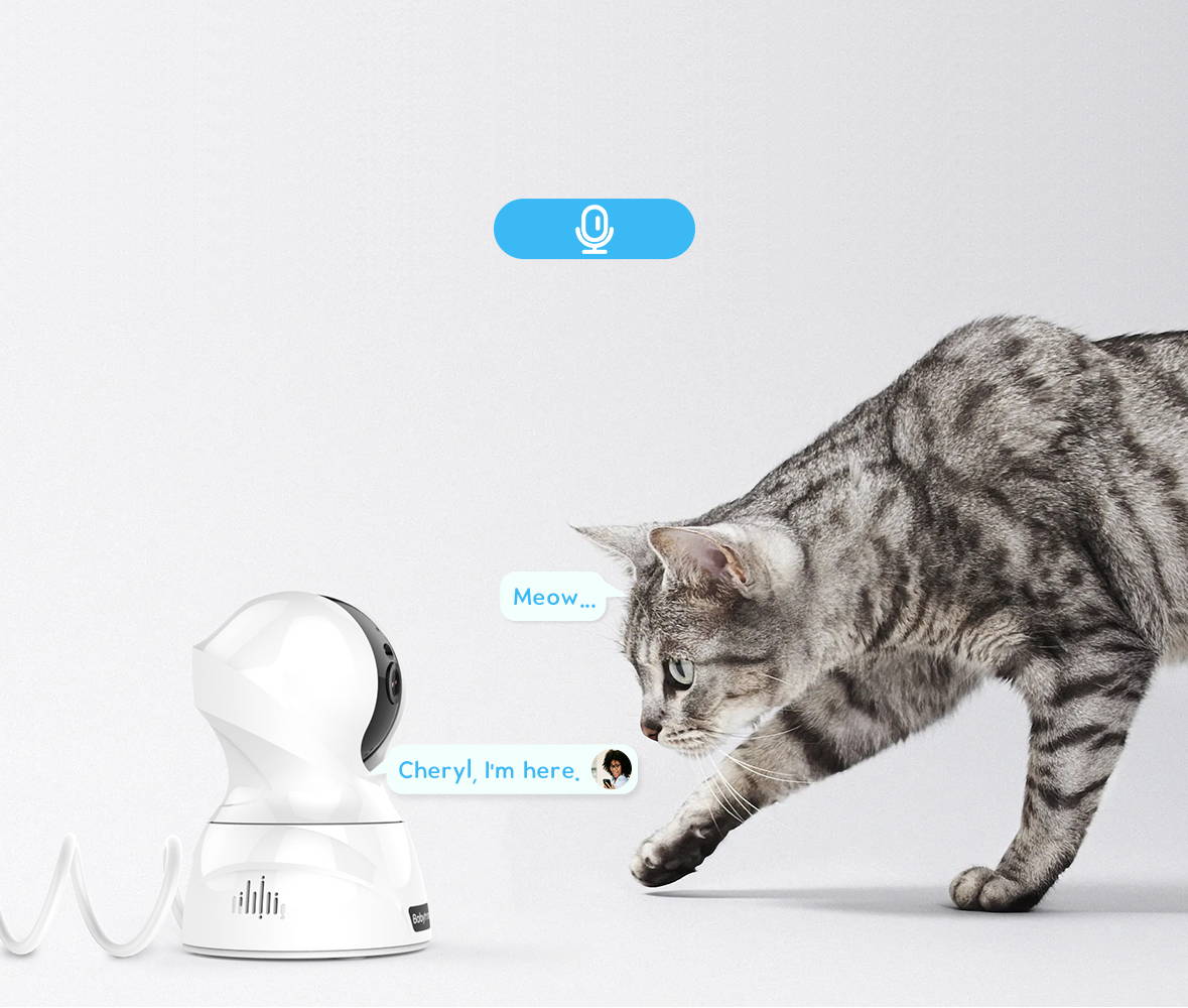 HOMDOX 826-X ベビーモニター ワイヤレス IPカメラ 826 Indoor Camera - Smart Baby Monitor – Babytone
