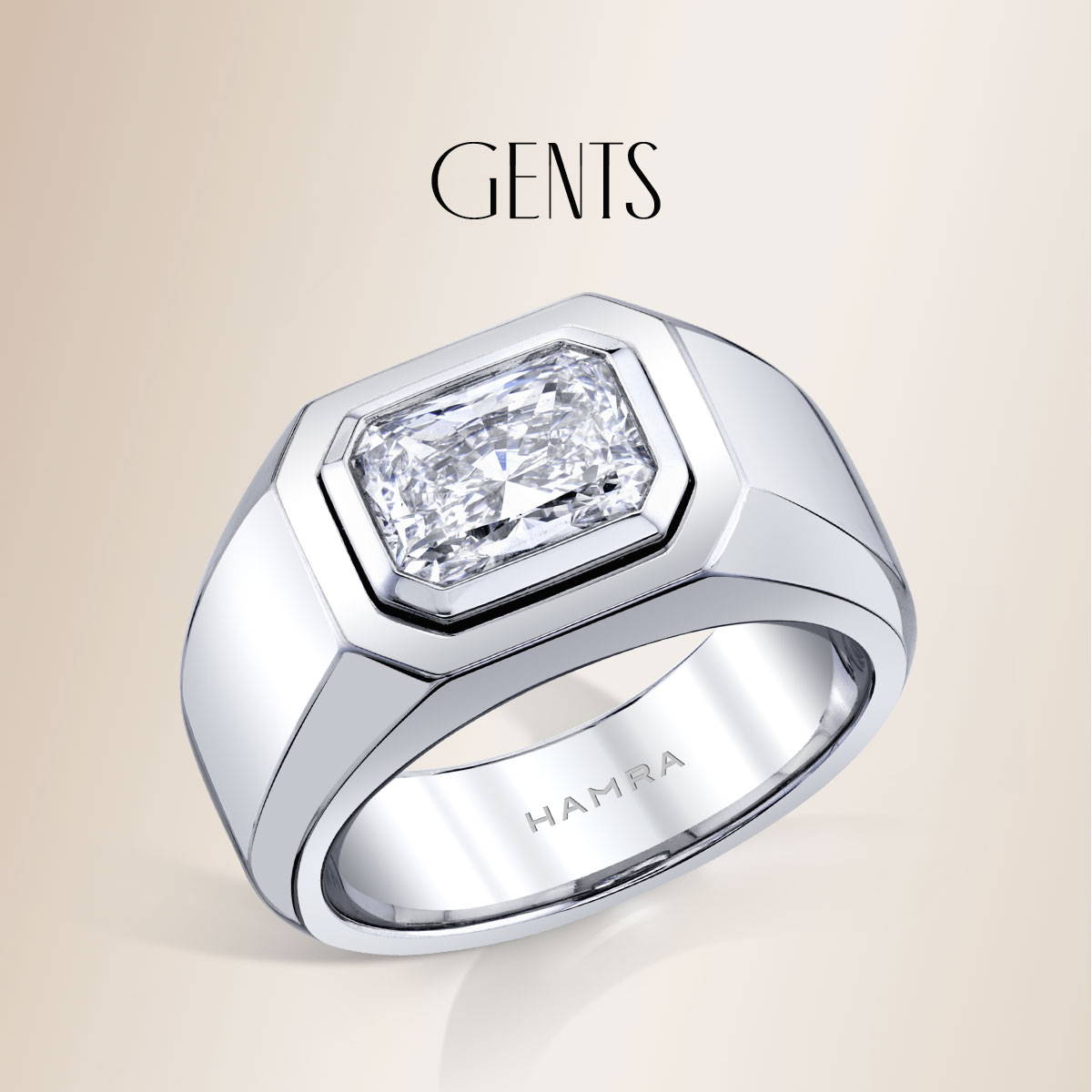 gents diamond rings