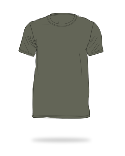 Military green drifit round neck shirt sj clothing manila philippines