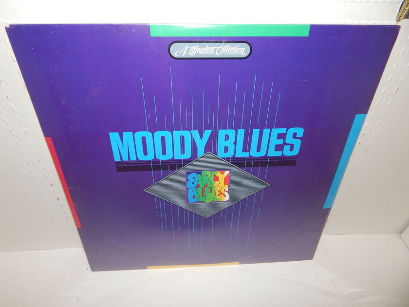MOODY BLUES EARLY BLUES  - 1985 A Compleat Collection Double LP Compilation Brand New SEALED MINT RARE