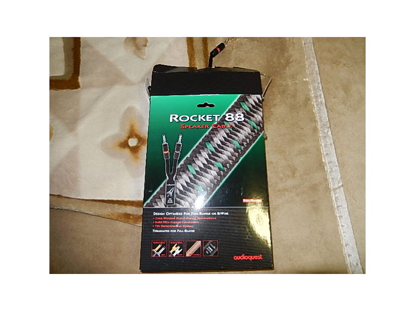 Audioquest Rocket 88 with 72V DBS Speaker Cables - Pair