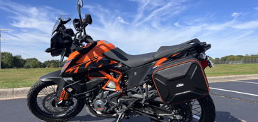 2023 KTM 390 ADVENTURE motorcycle for rent near Naperville Park District, IL