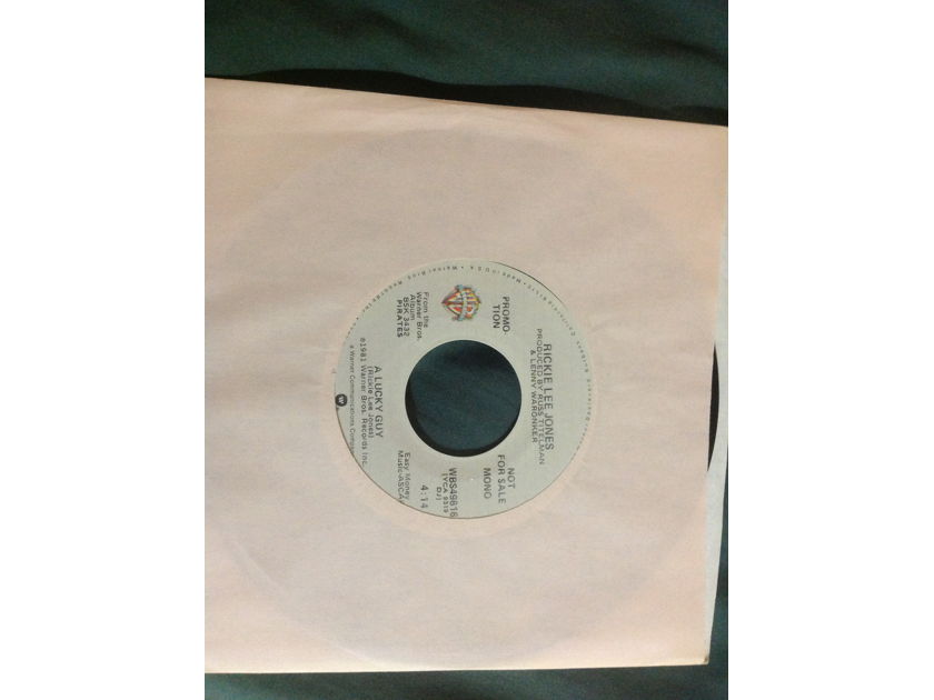 Rickie Lee Jones - A Lucky Guy Promo Mono Stereo 45