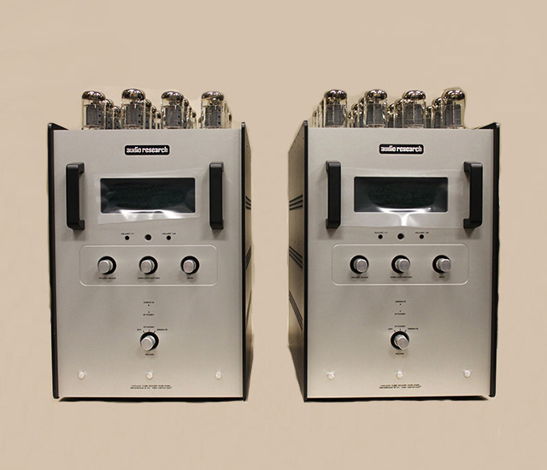 Audio Research 610T Mono Tube Amplifier Pair