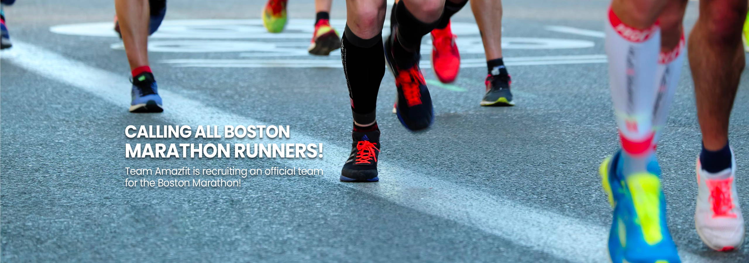Boston Marathon Recritment – Amazfit