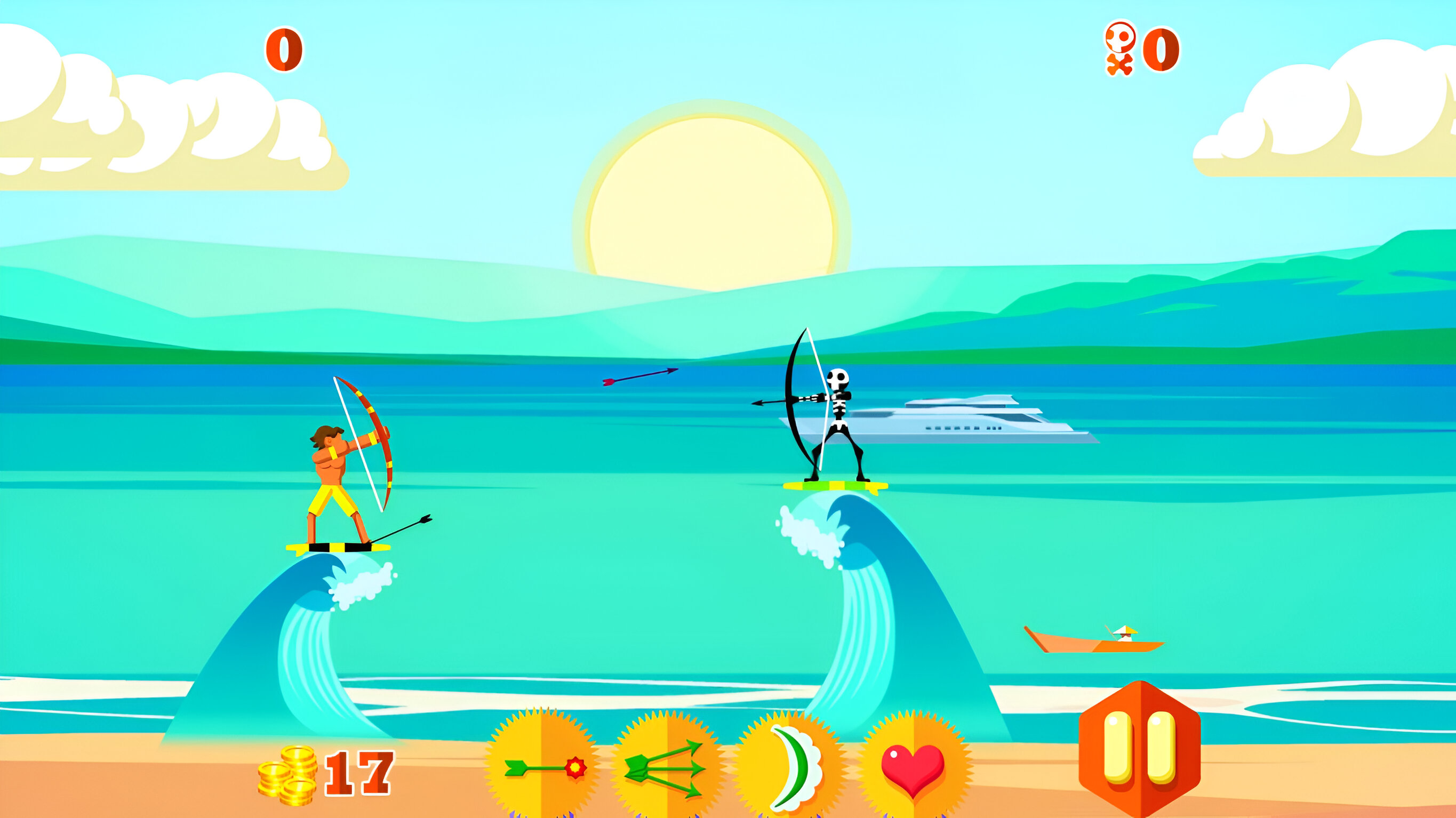 Image Surfer Archers - Play Free Online Shooting Game