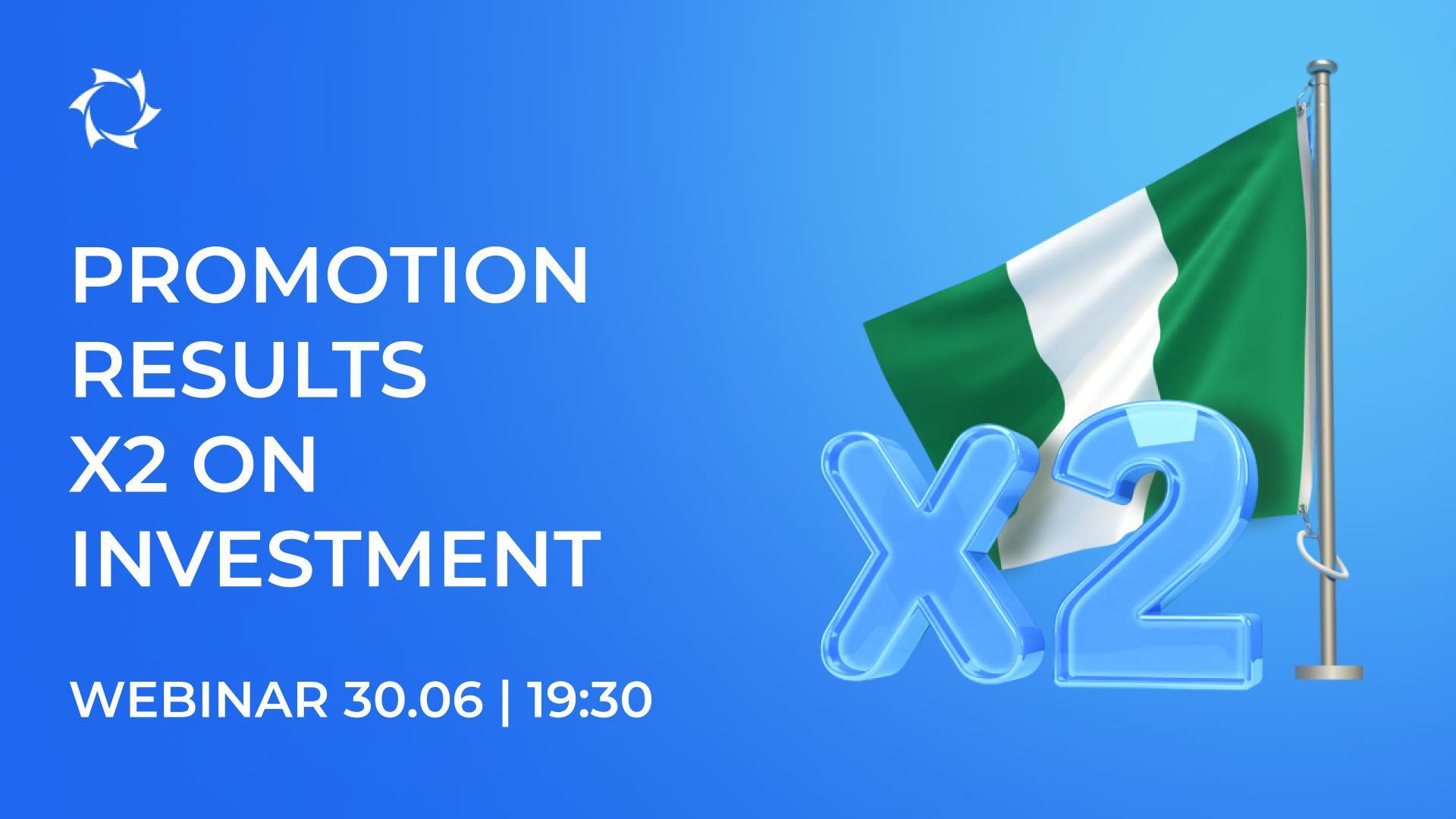 We will select 10 winners of the promotion in a live broadcast