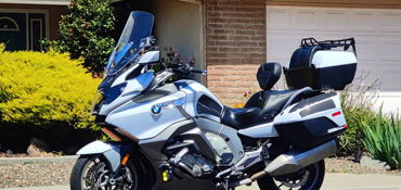 2019 BMW K 1600 GTL motorcycle for rent near Concord, CA