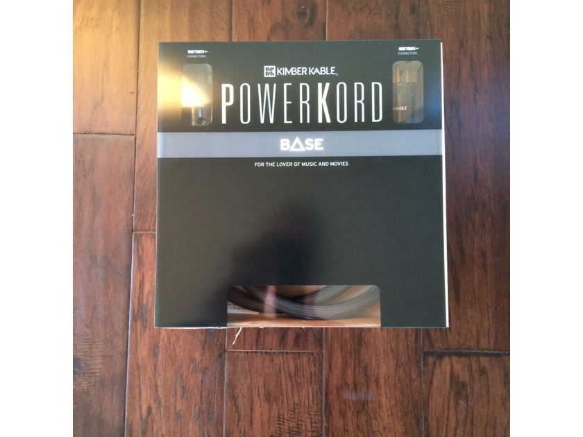 Kimber Kable  PK10 (Power Kord 10) Base 4 FT Black