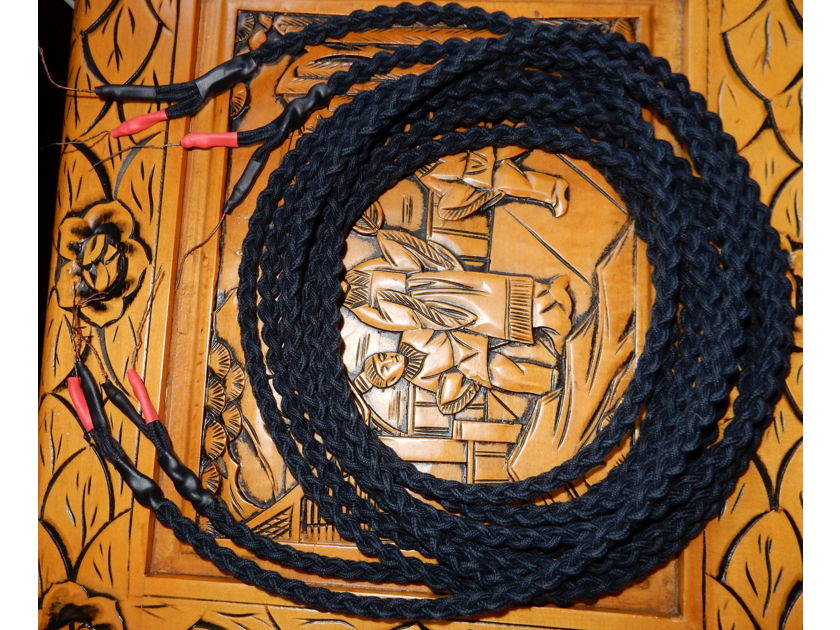 The Green Cable 8' Speaker Cable just cotton and copper