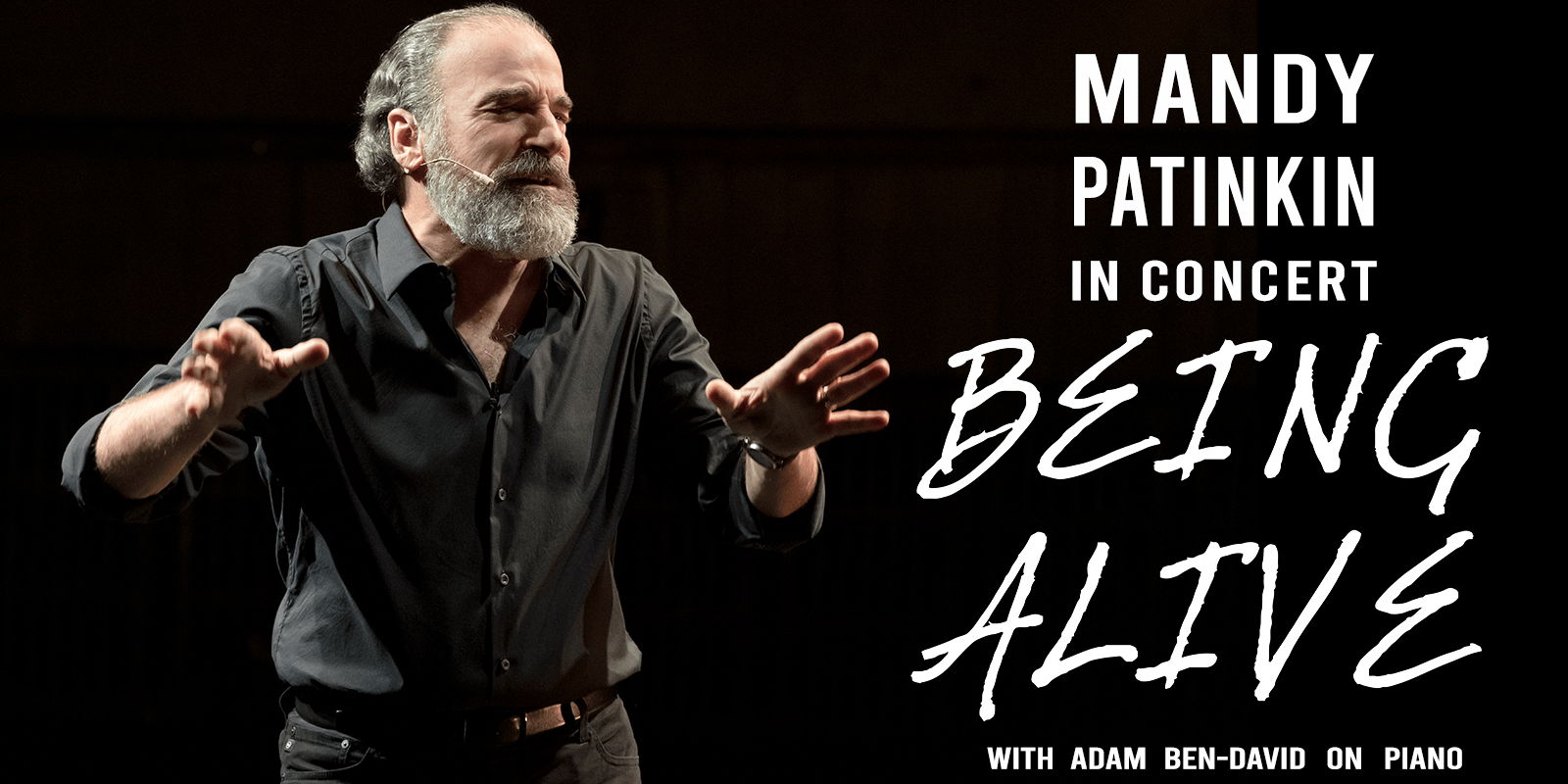 Mandy Patinkin in Concert: Being Alive promotional image