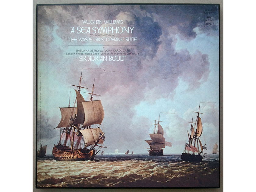 ANGEL Blue | BOULT/VAUGHAN WILLIAMS - A Sea Symphony / 2-LP / EX