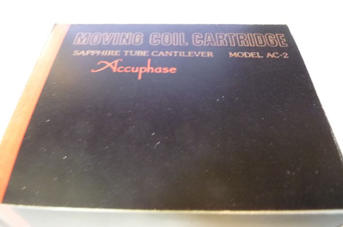 Accuphase AC-2 cartridge Japan pride LOMC
