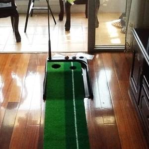 Putting Mat, Golf Indoor Putting Green, Mini Golf Home, Puttout Practice Simulator