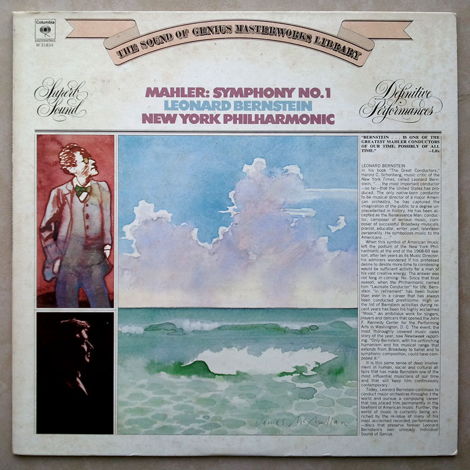 Columbia/Bernstein/Mahler - Symphony No.1 / VG+