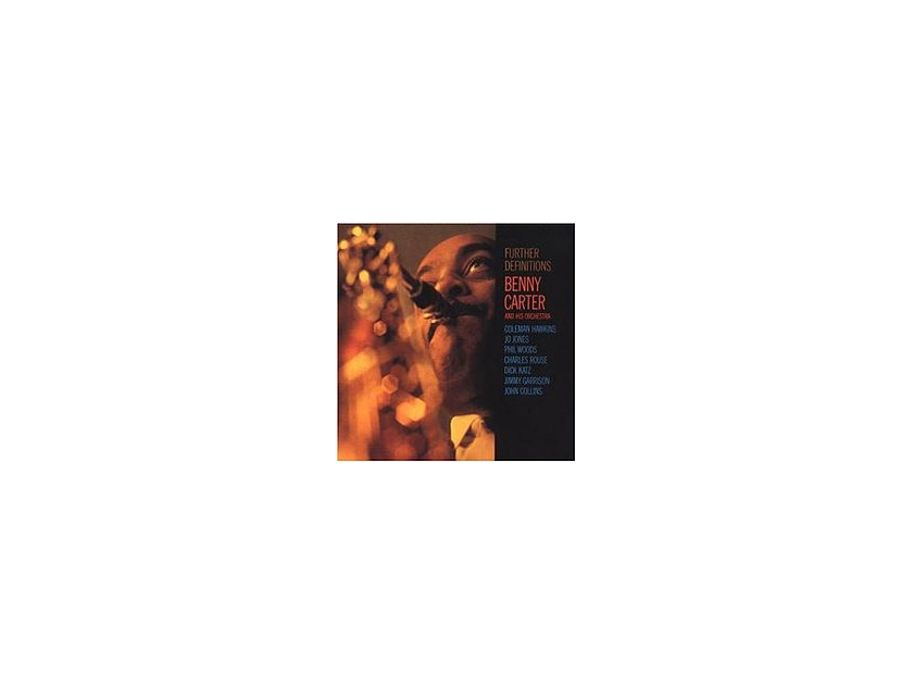 Benny Carter's Orchestra - Further Definition  Linn Selekt record