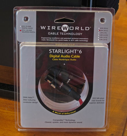 Wireworld Starlight 6 AES Digital Cable 1M