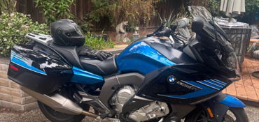 2016 BMW K 1600 GT motorcycle for rent near San Jose, CA