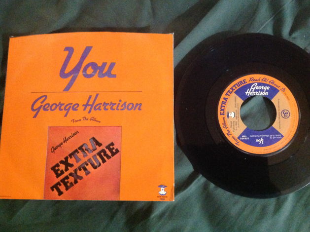 George Harrison - You Apple Records 45 With Sleeve