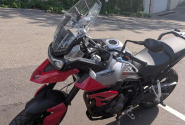 2021 TRIUMPH TIGER 850 SPORT motorcycle for rent near Minneapolis, MN