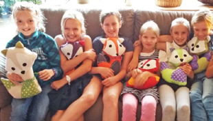 nähschule zickzack hilden kinder mit stofftier