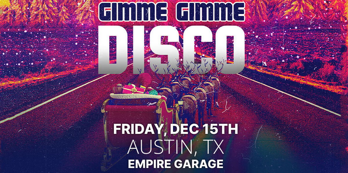 Empire Presents: Gimme Gimme Disco at Empire Garage promotional image