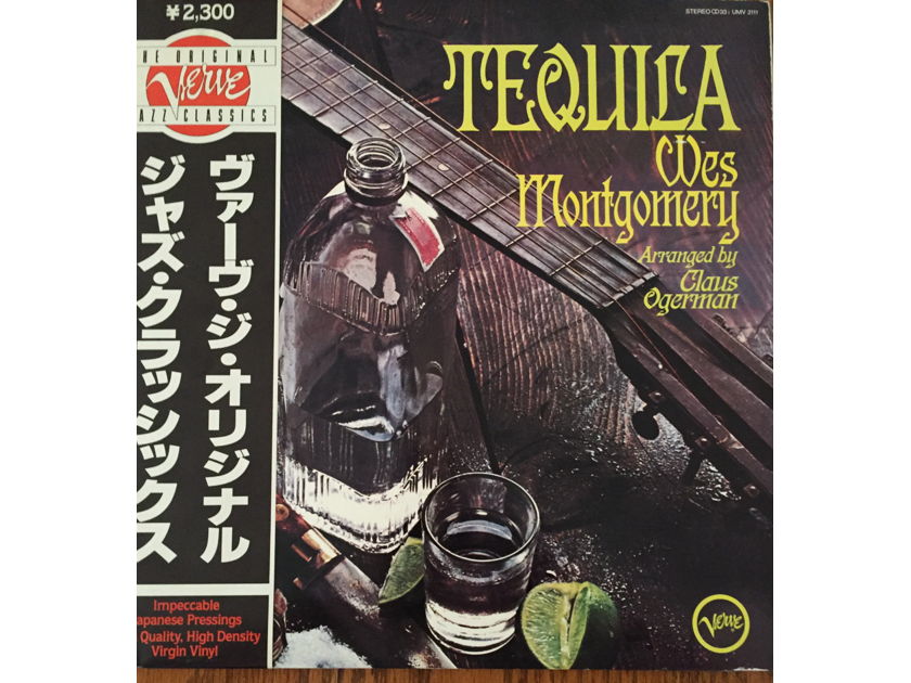 Wes Montgomery - Tequila - (1981, Verve / Polygram Records)  High Quality, High Density, Virgin Vinyl