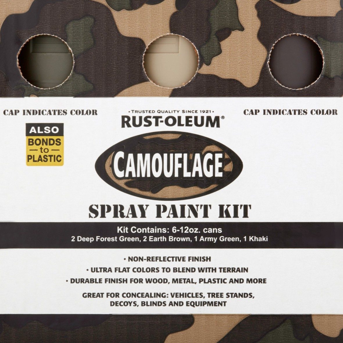 Rust-oleum Camouflage Spray Paint – Choose your colour - Image 2