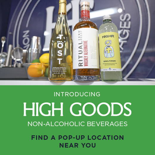 High Goods Non-Alcoholic Beverage Pop up