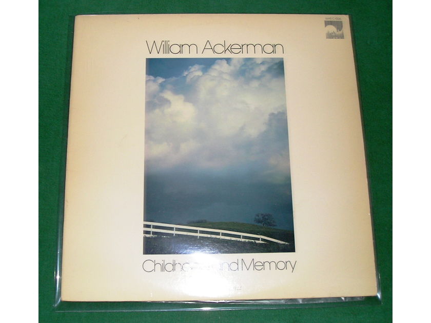 William Ackerman ‎– Childhood And Memory - 1979 WINDHAM HILL - MASTERED BY STAN RICKER **NM 9/10**