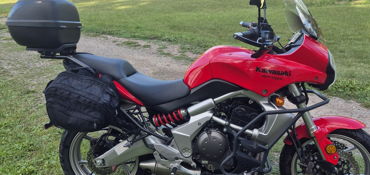 2008 KAWASAKI KLE650A8F VERSYS motorcycle for rent near Columbia Falls, MT