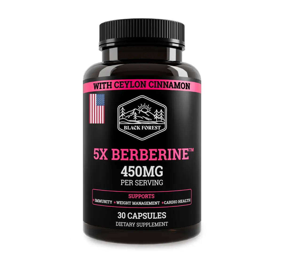 6 Bottles of Berberine