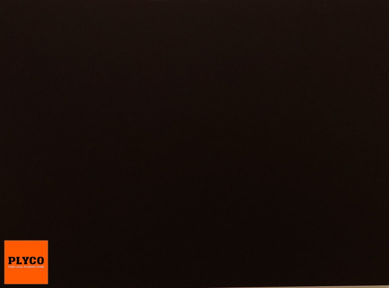 Close up Image of Plyco Plywood's Black Spotless Laminate Panel
