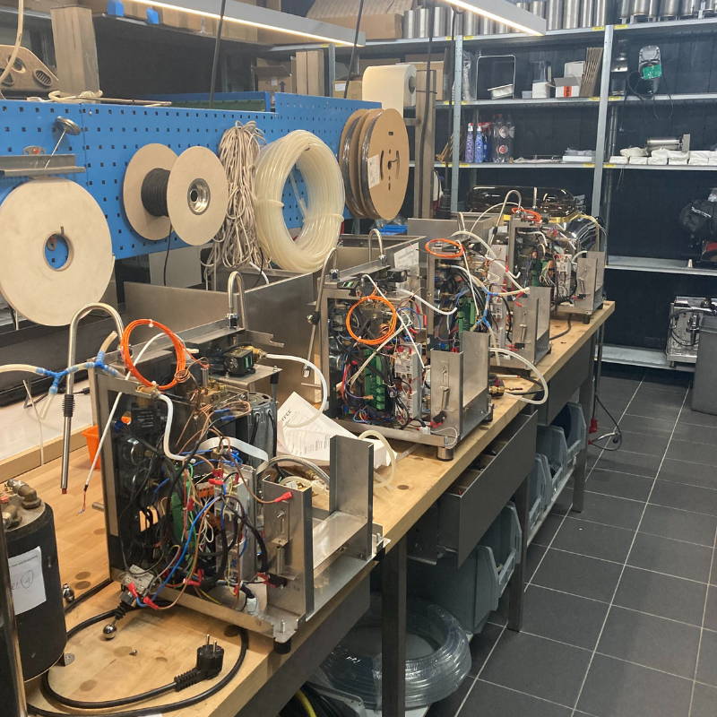 Espressomachine, Serious Coffee, Emilia, Halfautomaat, met de hand gemaakt