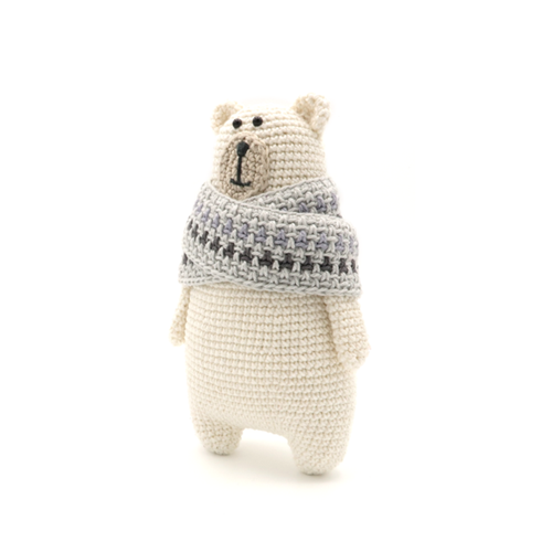 Urso Polar, Padrão de Crochê, Amigurumi