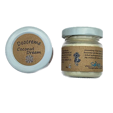 Deocreme Coconut Dream - Crème Déodorante Coco