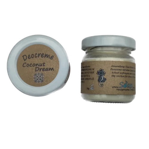 Deocreme Coconut Dream - Crème Déodorante Coco