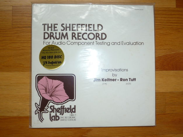 SHEFFIELD DRUM RECORD - Ron Tutt - Jim Keltner - SEALED...
