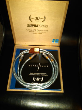 Supra Cables Sword -ISL anniversary 1 meter RCA