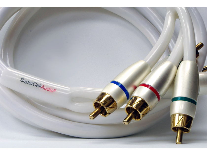 Component Cable 1.5 m / 5 ft VS15 SuperCellAudio