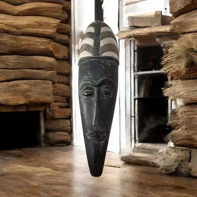 African Handcrafted Tribal Wooden Mask