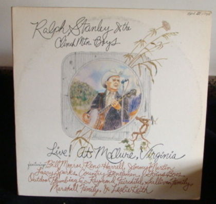 Ralph Stanley & Clinch Mtn. Boys  -  Gatefold 2Lps Live...