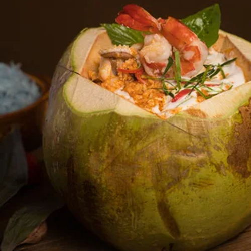 Image 10: Haaw Mohk Young Coconut Seafood ห่อหมกมะพร้าวอ่อน ทะเล