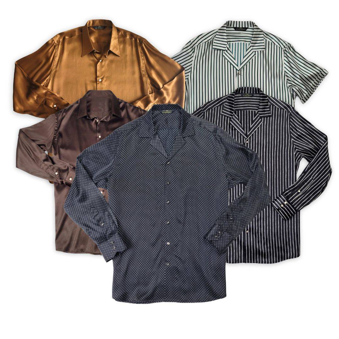silk shirt collection from 1000 kingdoms