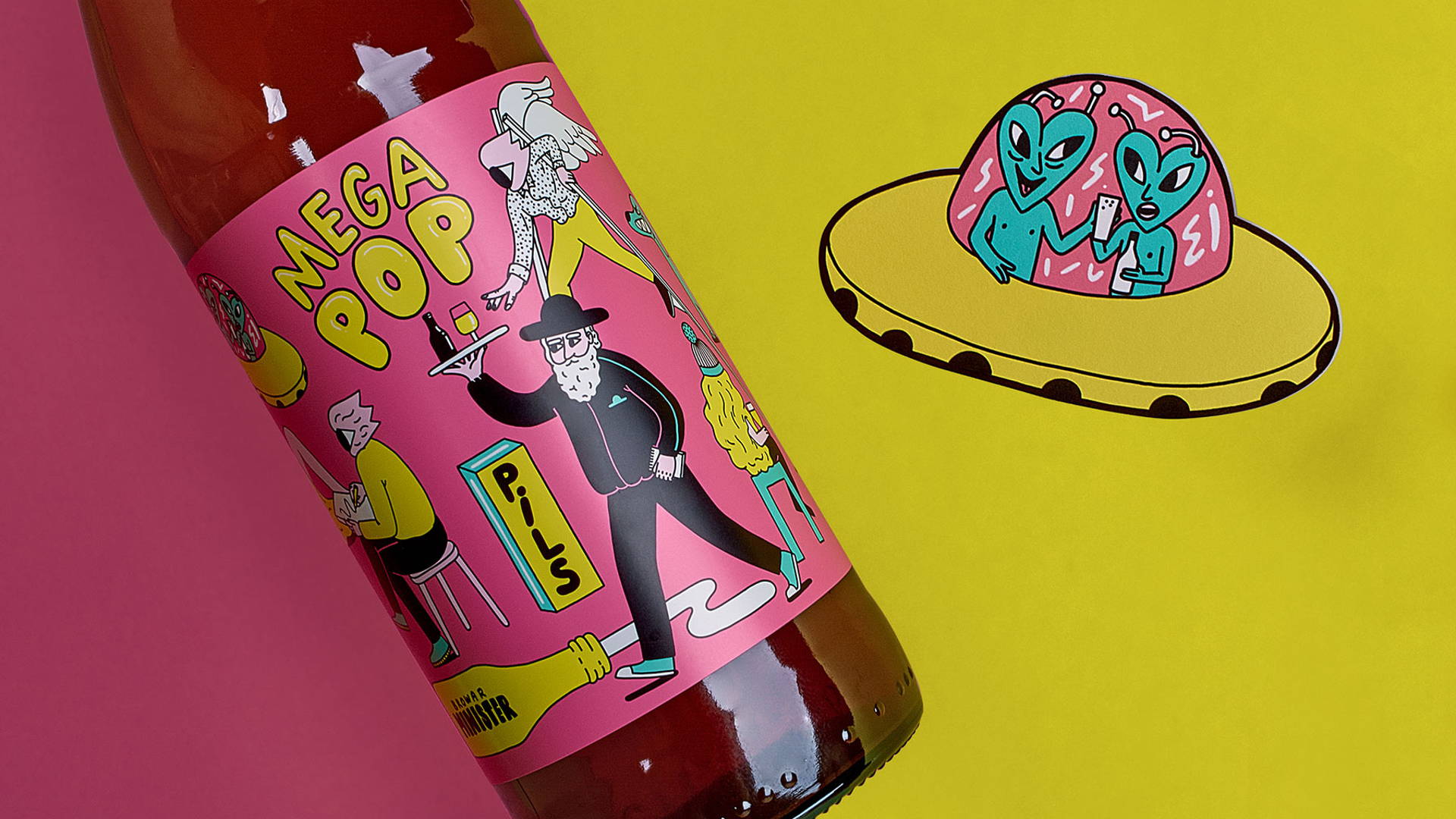 Featured image for Minister Brewery Stands Out With Their Fun Illustrated Labels