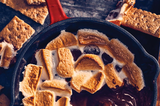 Warm S’mores Dip