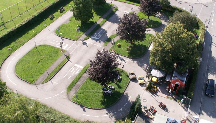 kiddi car vogelperspektive