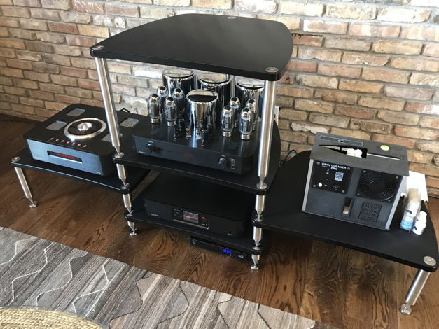 BBS AUDIO RACK SYSTEMS BBS-3 3 SHELF SYSTEM MADE IN USA