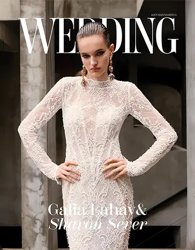 Couverture du deuxième numéro de Wedding Magazine.